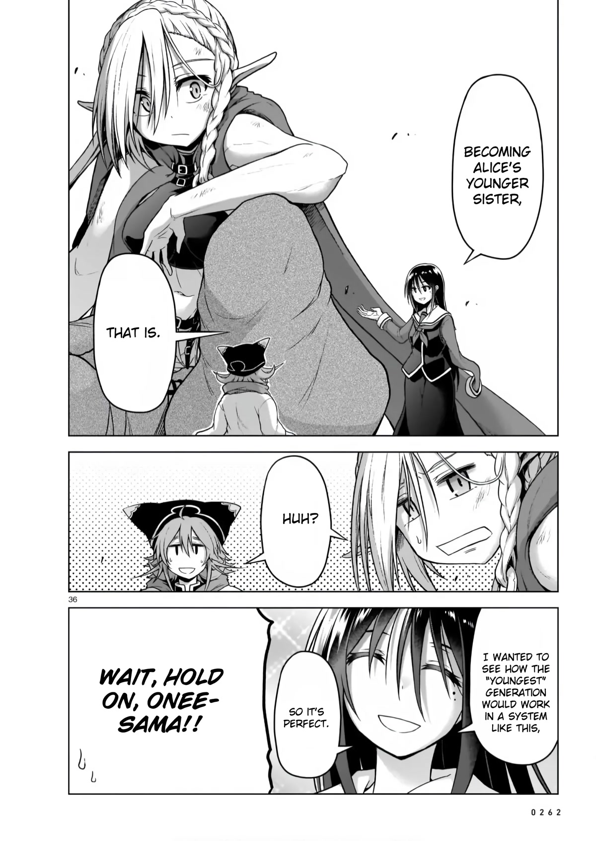 The Onee-sama and the Giant Chapter 5 page 36 - Chapter 5