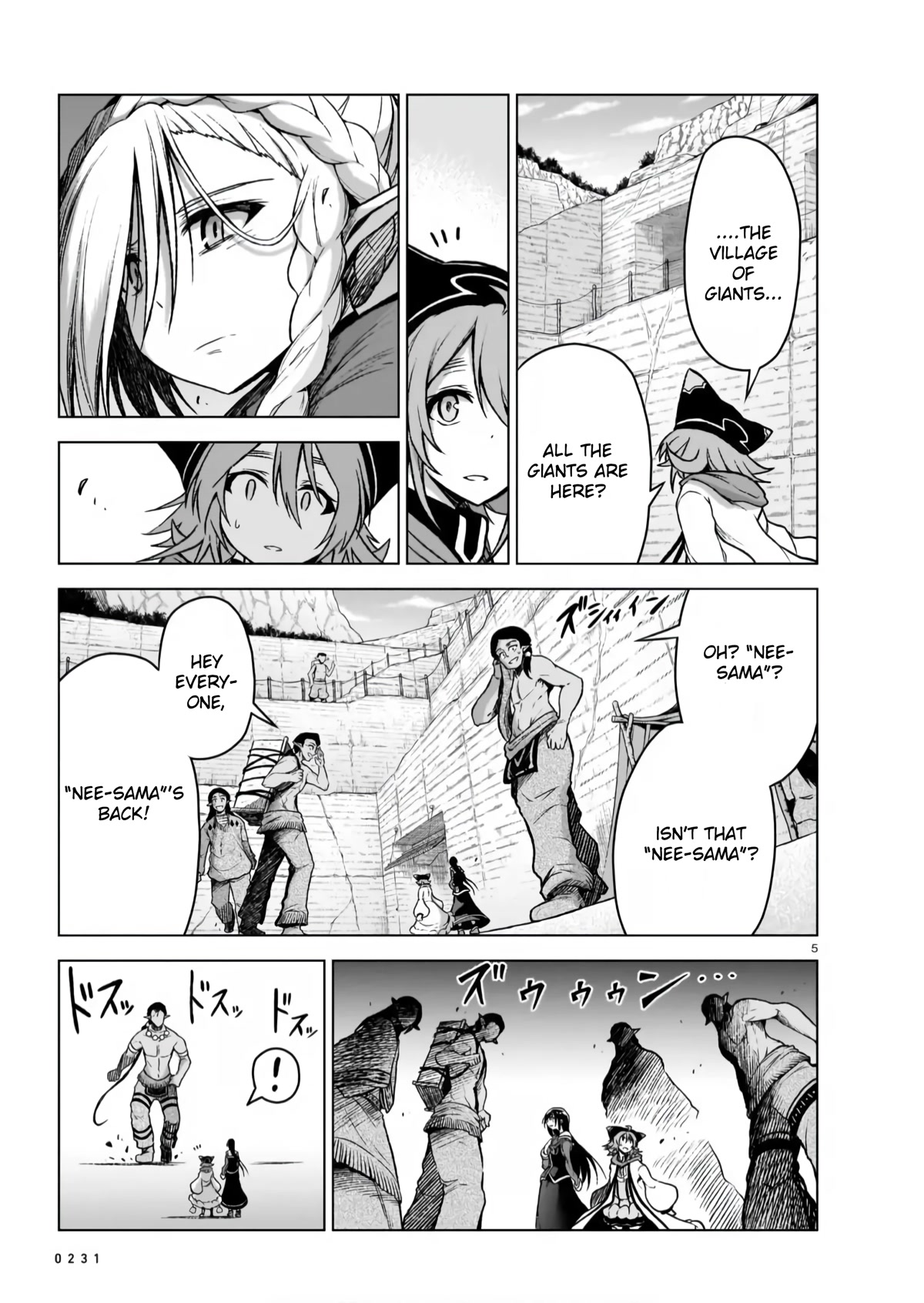 The Onee-sama and the Giant Chapter 5 page 5 - Chapter 5