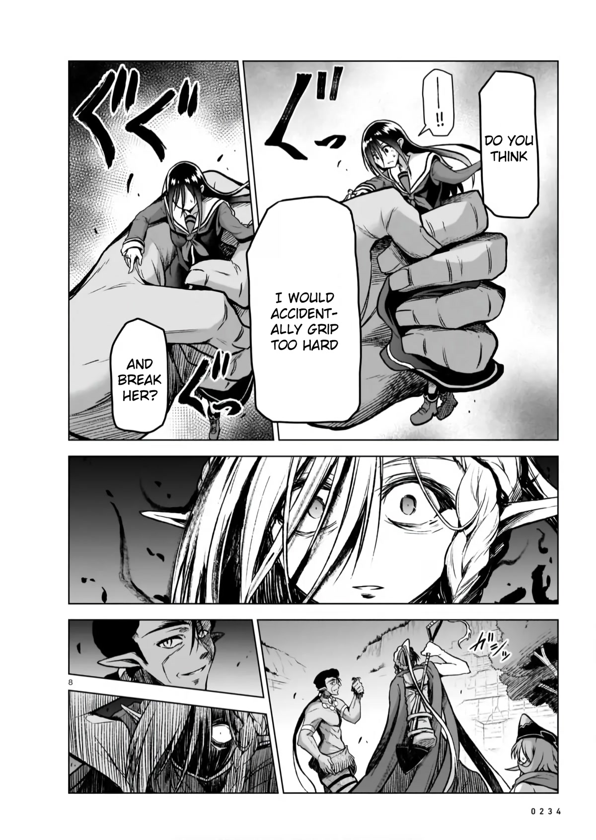 The Onee-sama and the Giant Chapter 5 page 8 - Chapter 5