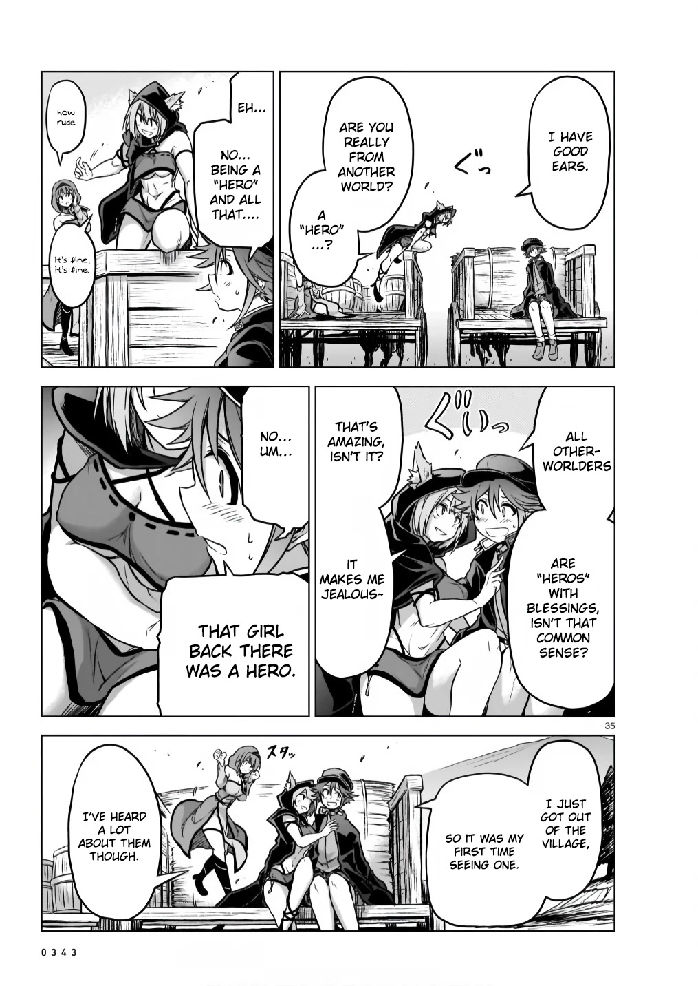 The Onee-sama and the Giant Chapter 6 page 35 - Chapter 6