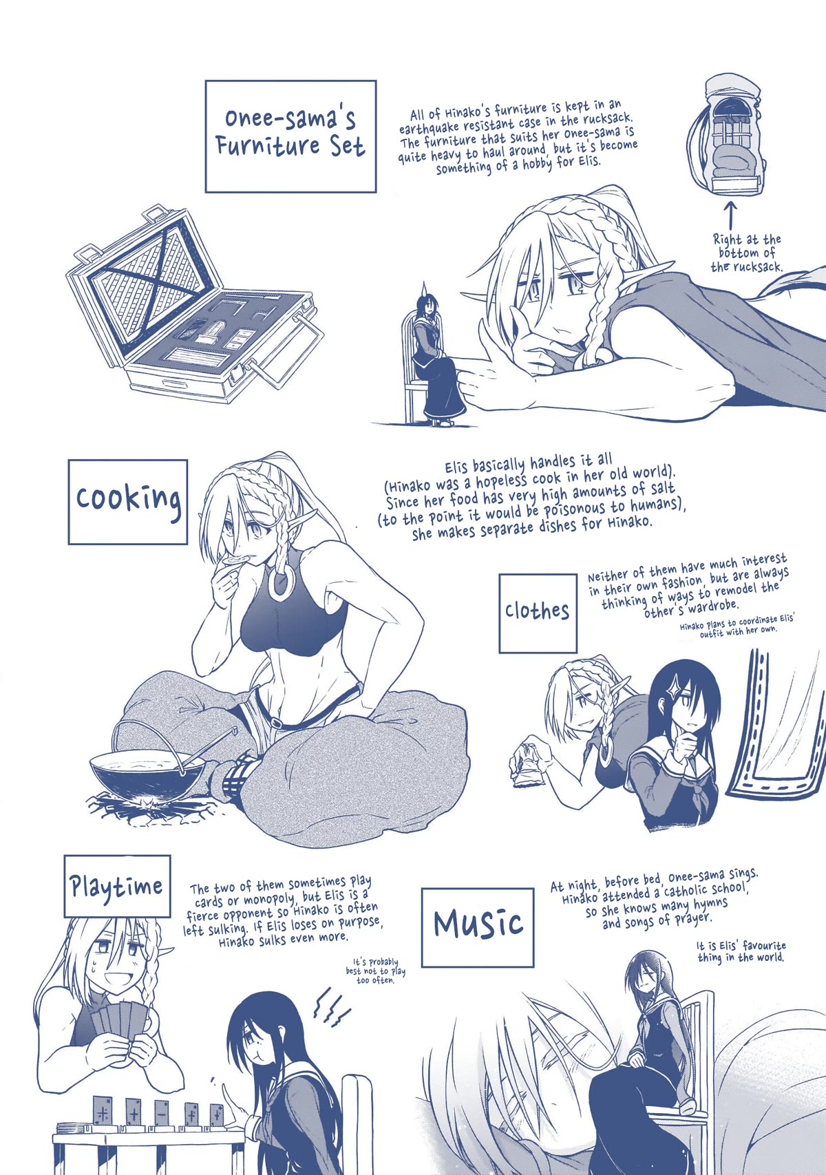 The Onee-sama and the Giant Chapter 7.5 page 2 - Chapter 7.5: Volume Extras