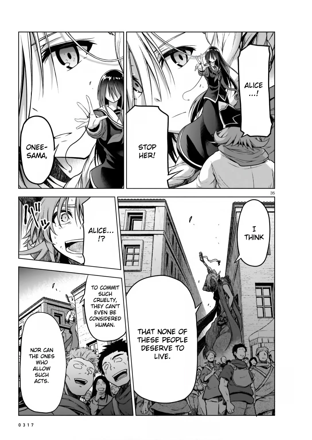 The Onee-sama and the Giant Chapter 7 page 35 - Chapter 7