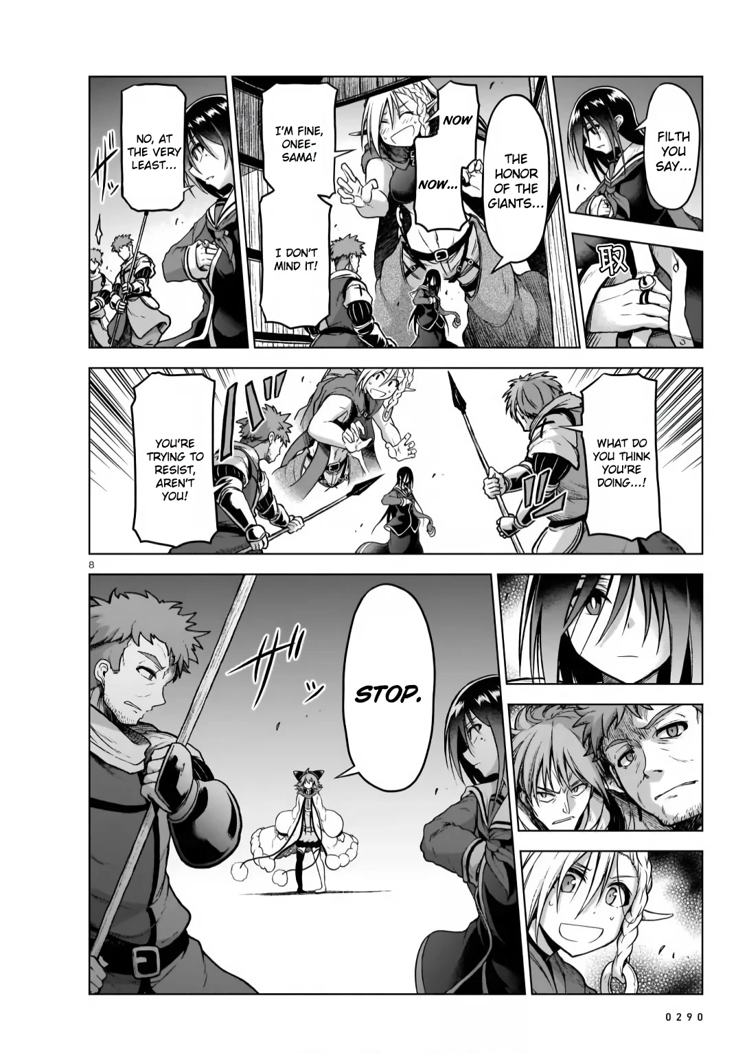 The Onee-sama and the Giant Chapter 7 page 8 - Chapter 7