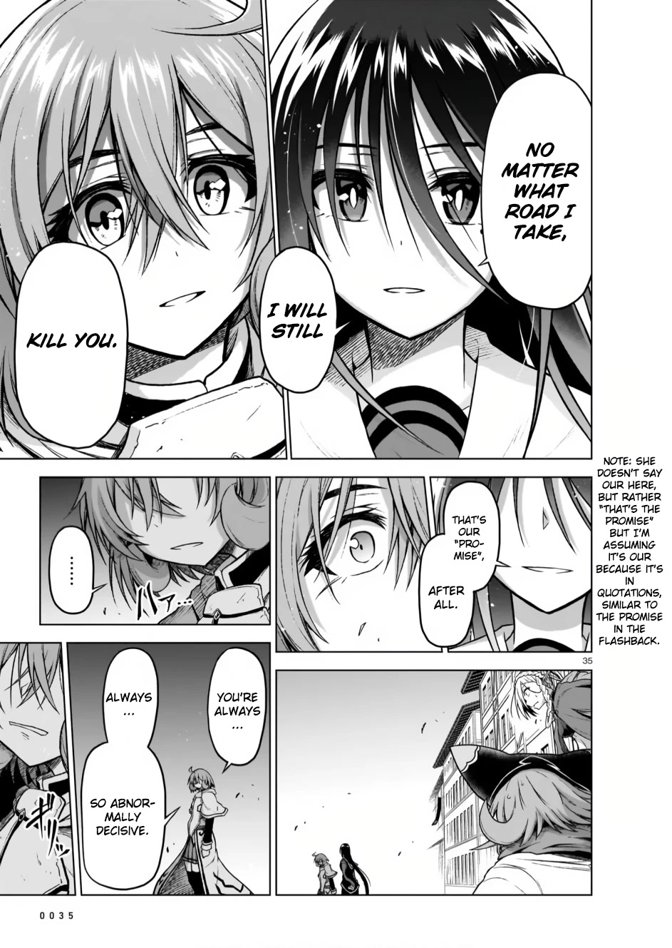 The Onee-sama and the Giant Chapter 8 page 35 - Chapter 8