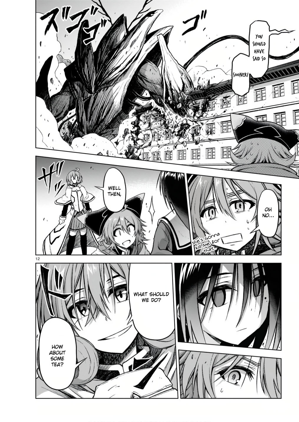 The Onee-sama and the Giant Chapter 9 page 12 - Chapter 9