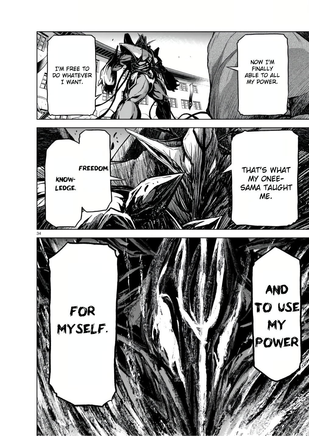 The Onee-sama and the Giant Chapter 9 page 34 - Chapter 9
