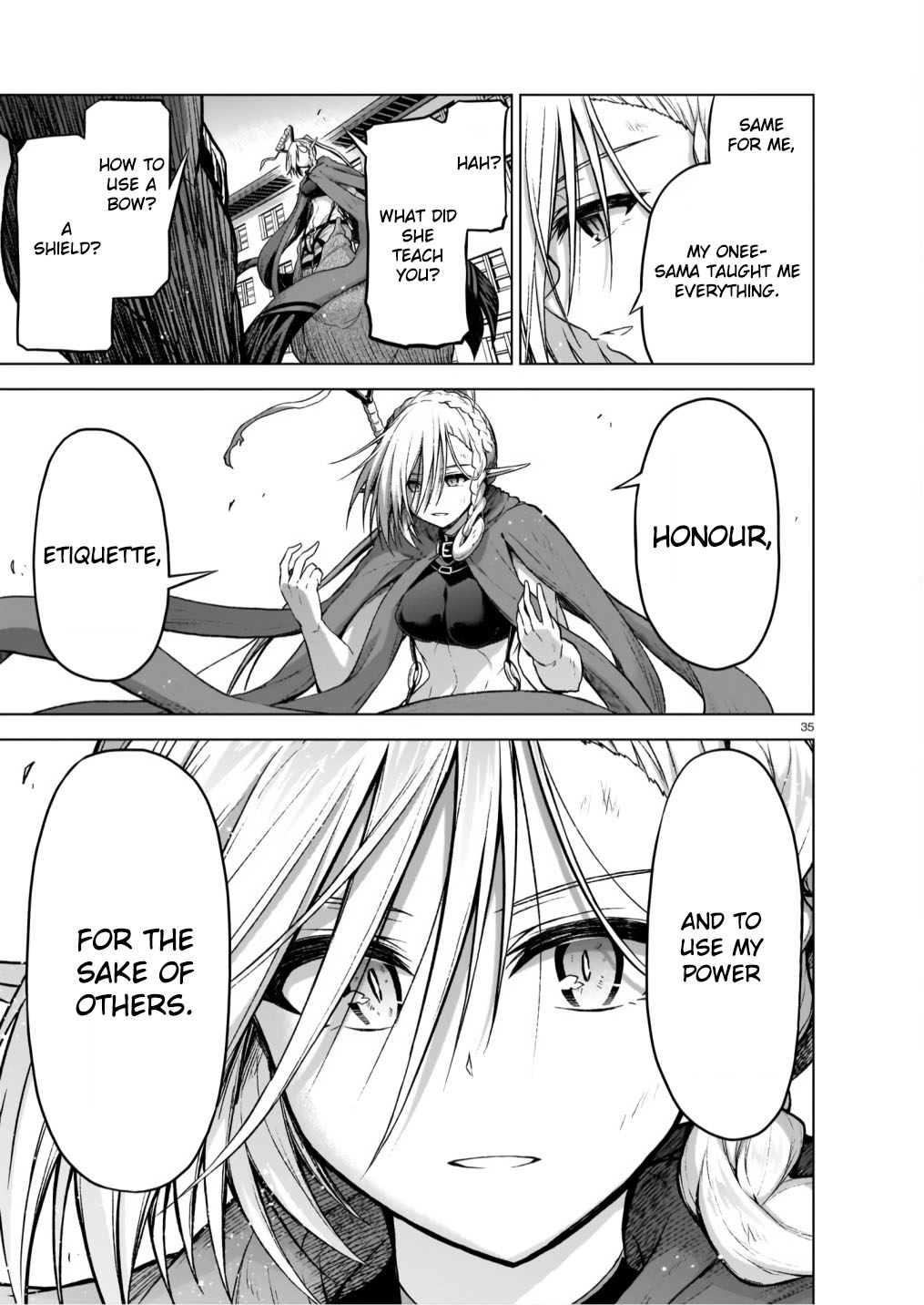The Onee-sama and the Giant Chapter 9 page 35 - Chapter 9