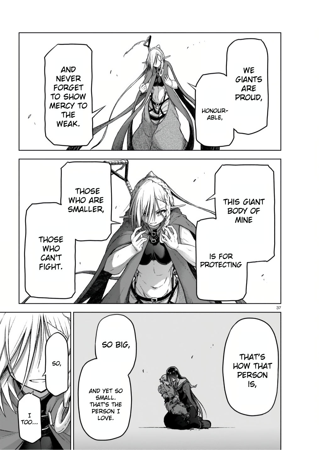 The Onee-sama and the Giant Chapter 9 page 37 - Chapter 9