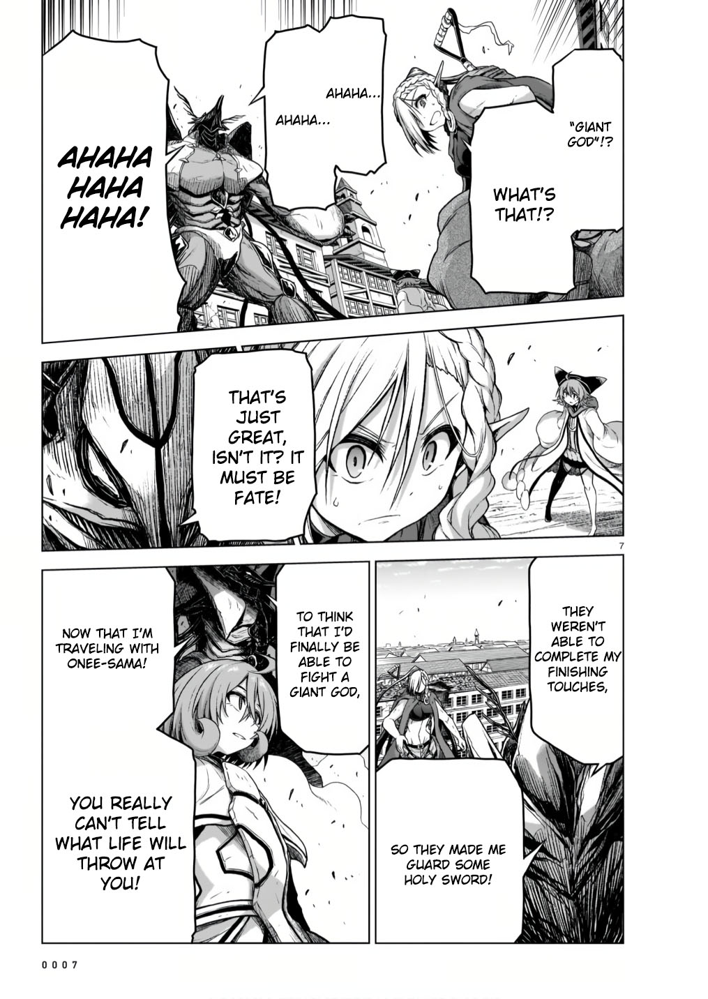 The Onee-sama and the Giant Chapter 9 page 7 - Chapter 9