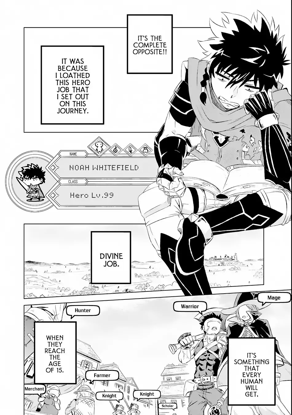 The Only Monster Tamer in the World: I Was Mistaken for the Demon King When I Changed My Job Chapter 1.1 page 6 - Chapter 1.1: And Thus He Became a Monster Tamer