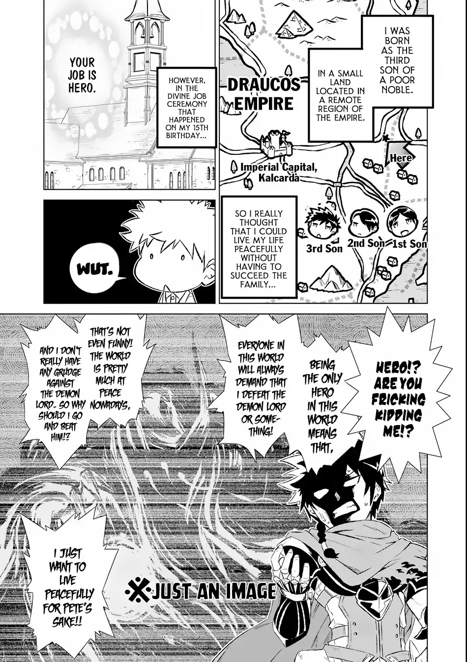 The Only Monster Tamer in the World: I Was Mistaken for the Demon King When I Changed My Job Chapter 1.1 page 7 - Chapter 1.1: And Thus He Became a Monster Tamer