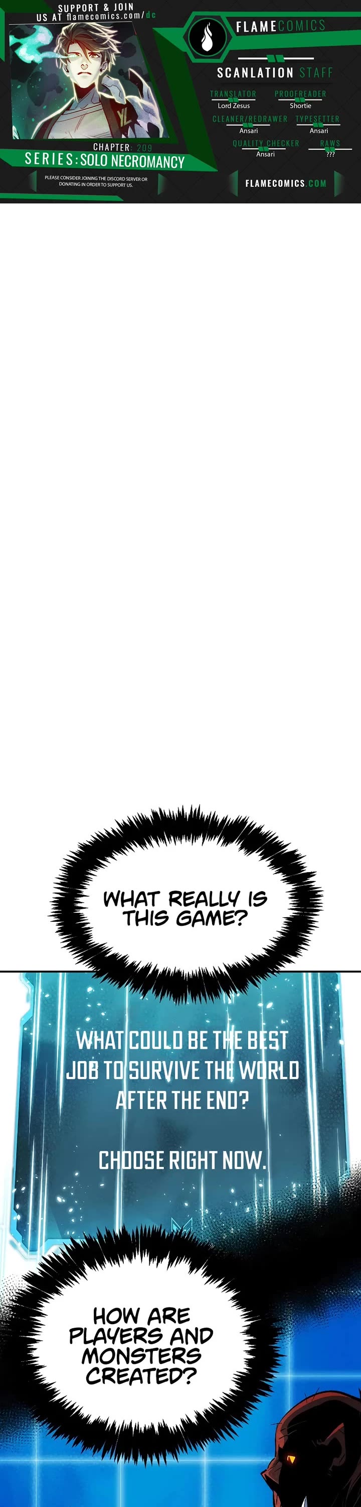 The Only Necromancer Chapter 209 page 1 - Chapter 209: The Last System Error - 2