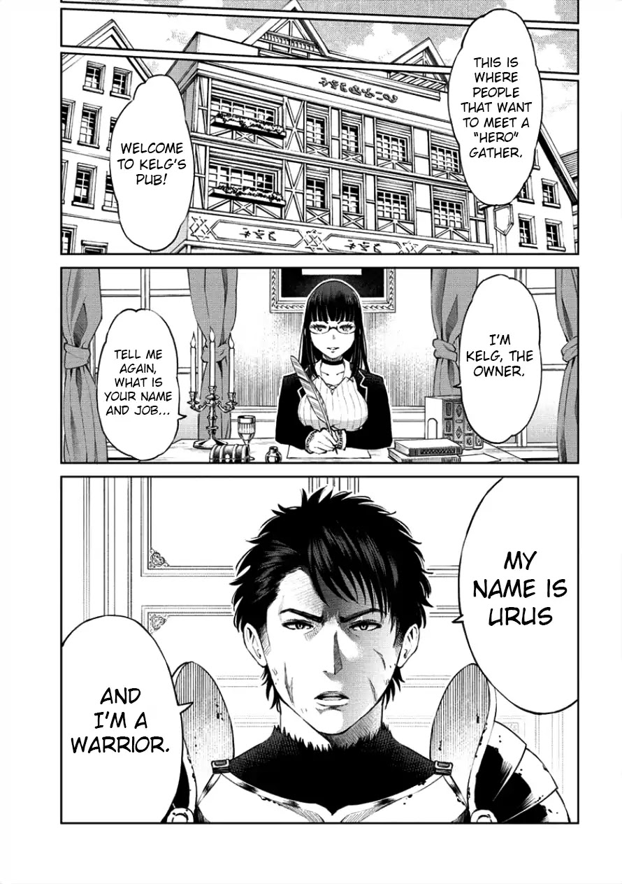 The Only "R" in the World Chapter 1 page 4 - Chapter 1: Hero... Won't you accompany me
