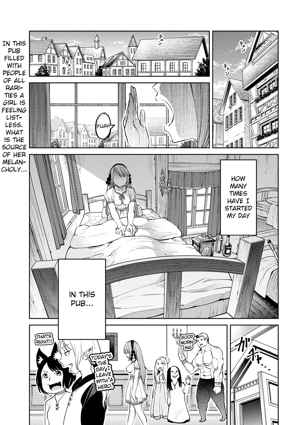 The Only "R" in the World Chapter 2 page 1 - Chapter 2: Melancholic adventurer