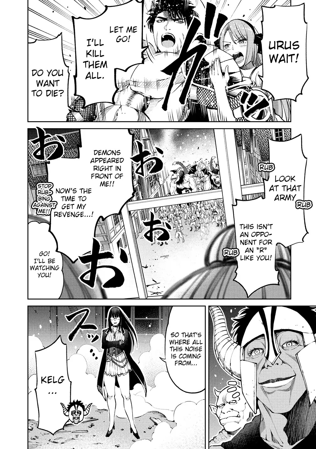 The Only "R" in the World Chapter 6 page 12 - Chapter 6: Attack of the demons (part one)