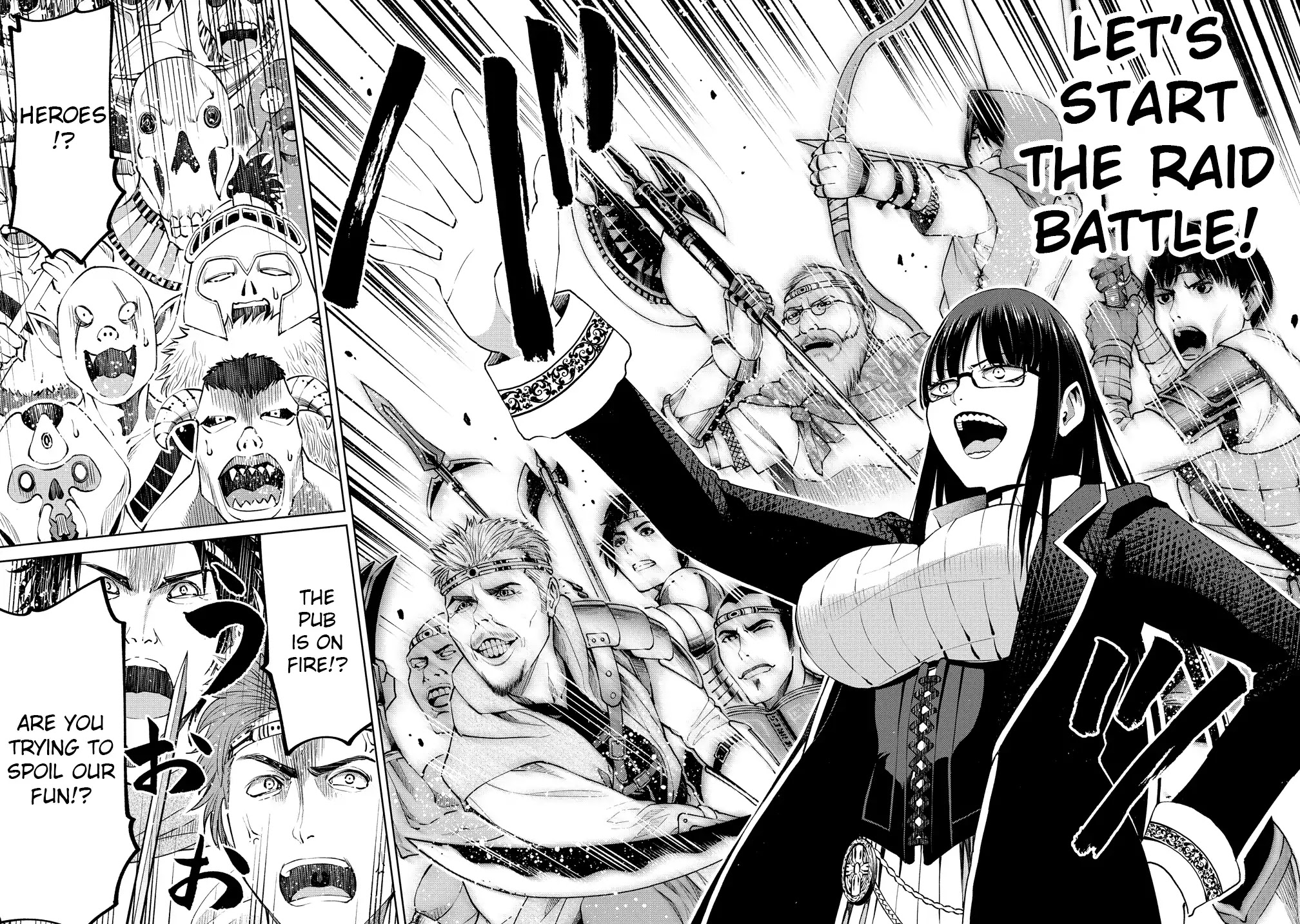 The Only "R" in the World Chapter 6 page 14 - Chapter 6: Attack of the demons (part one)