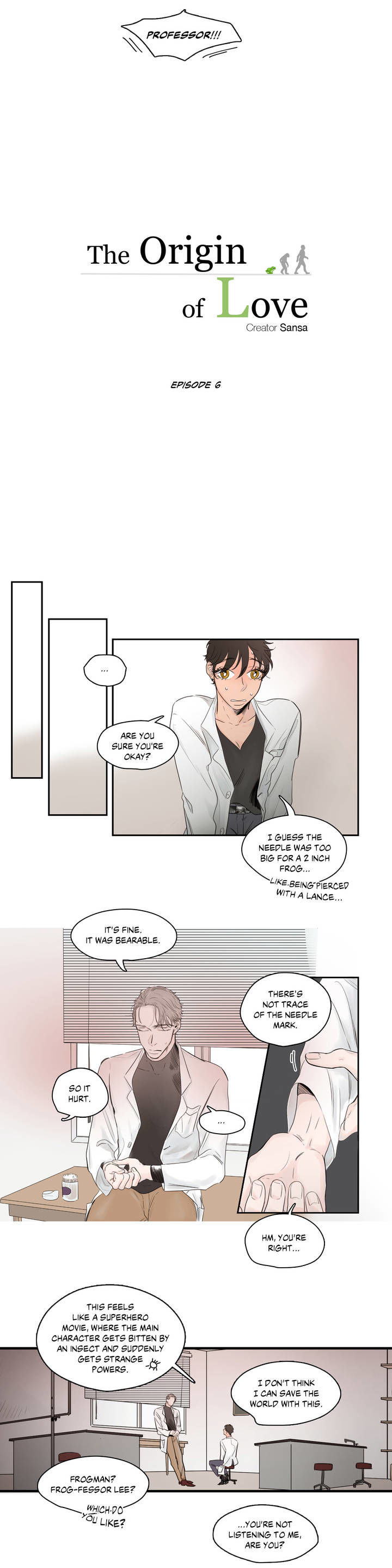 The Origin of Love Chapter 6 page 2 - Chapter 6