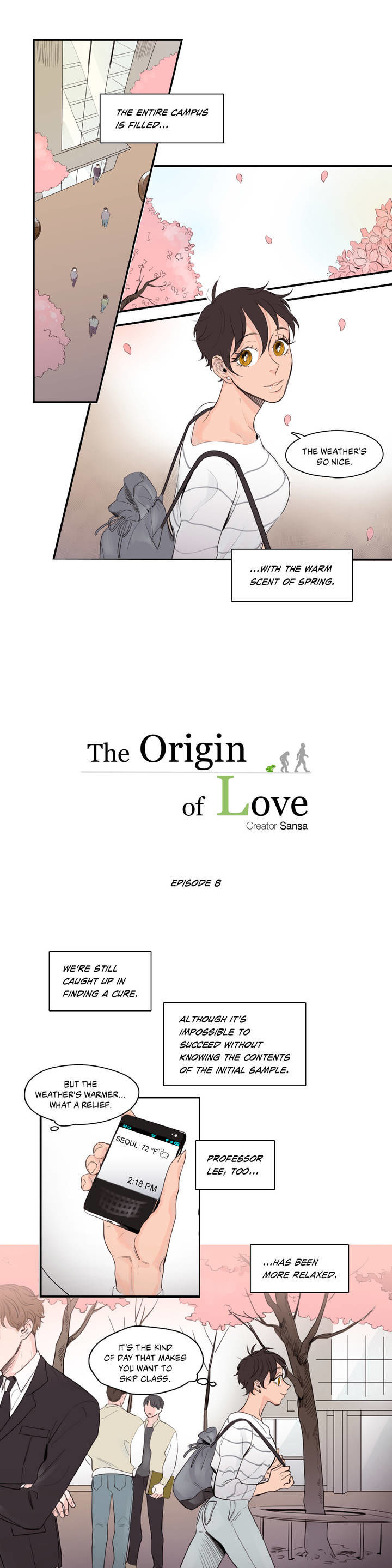 The Origin of Love Chapter 8 page 1 - Chapter 8