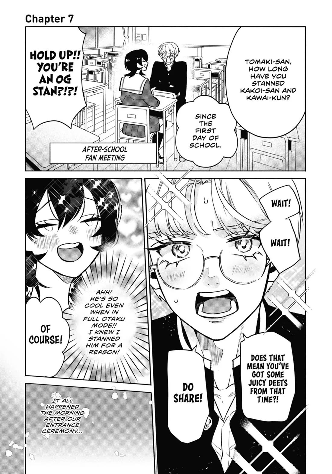 The Otaku Love Connection Chapter 7 page 1 - Chapter 7
