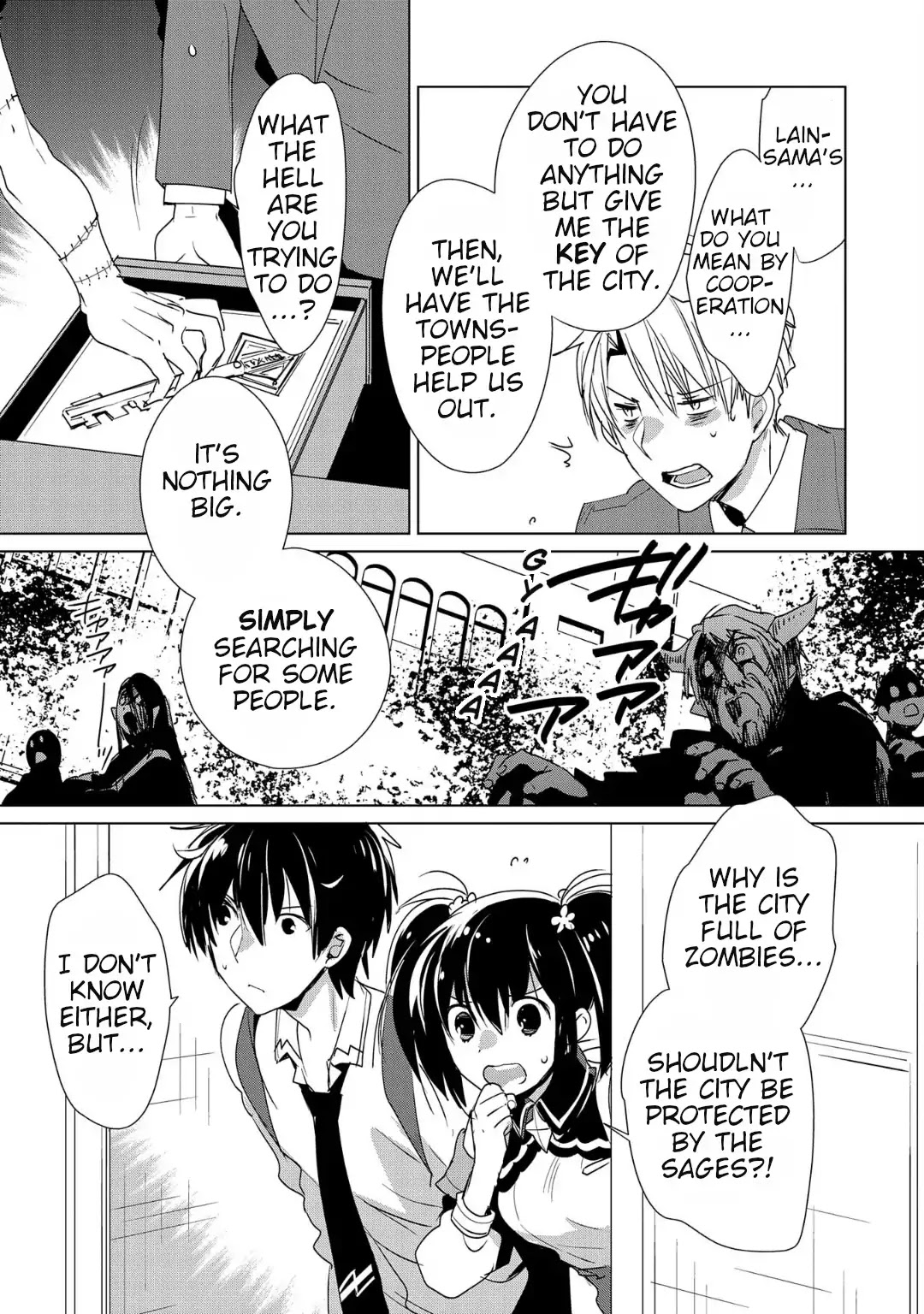 The Other World Doesn't Stand A Chance Against The Power Of Instant Death. Chapter 11 page 13 - Chapter 11: Let’s look like Allies of Justice for just a little more!