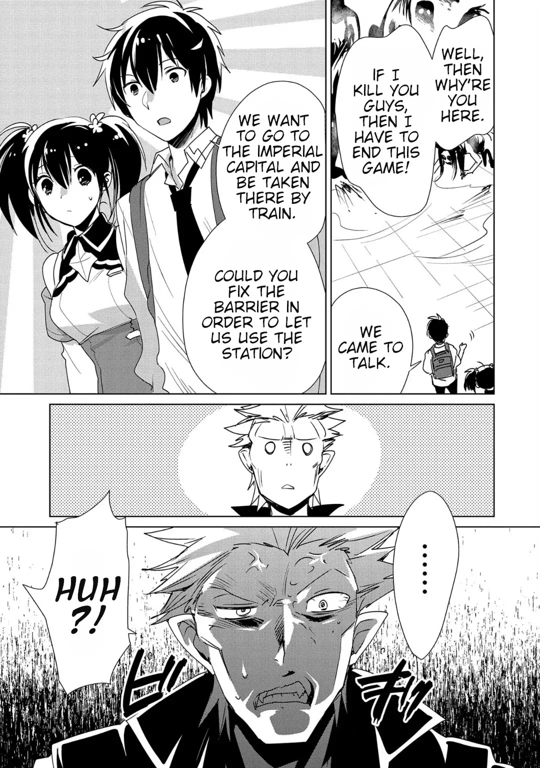 The Other World Doesn't Stand A Chance Against The Power Of Instant Death. Chapter 11 page 23 - Chapter 11: Let’s look like Allies of Justice for just a little more!