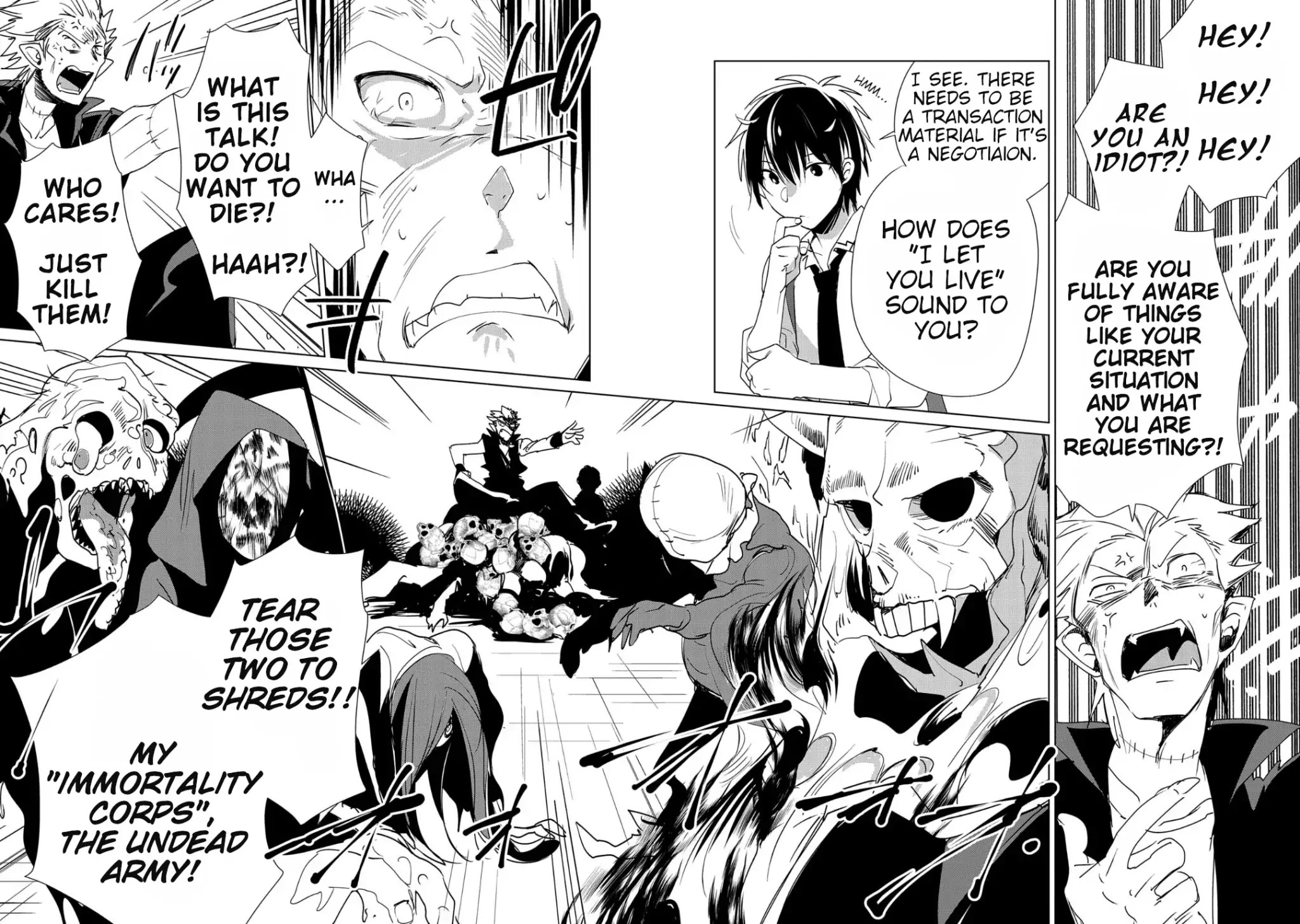 The Other World Doesn't Stand A Chance Against The Power Of Instant Death. Chapter 11 page 24 - Chapter 11: Let’s look like Allies of Justice for just a little more!