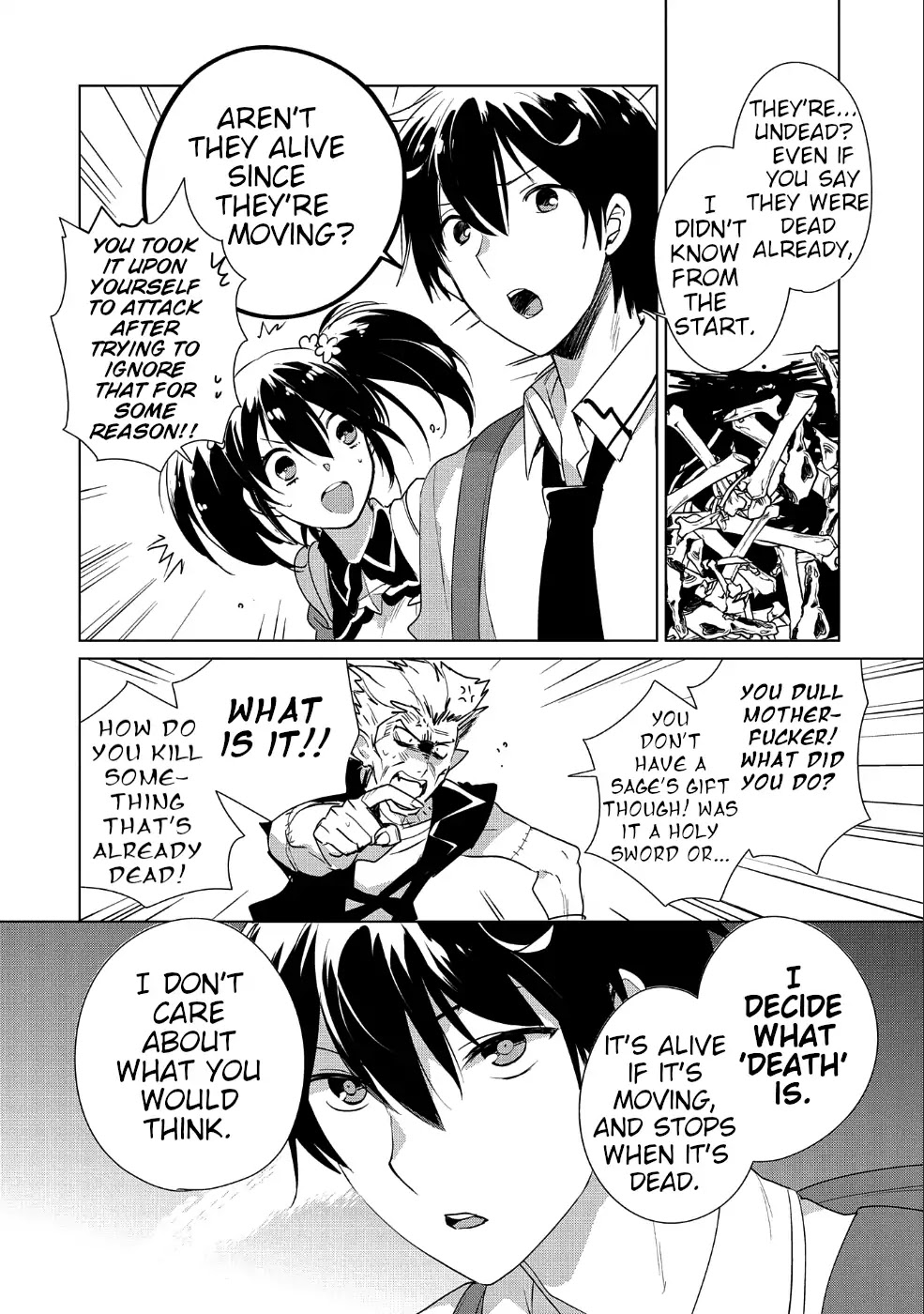 The Other World Doesn't Stand A Chance Against The Power Of Instant Death. Chapter 12 page 2 - Chapter 12: I decide what death is