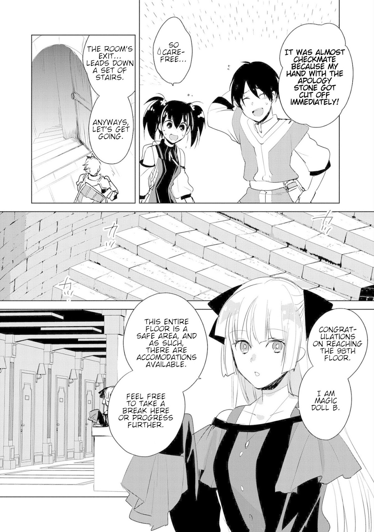 The Other World Doesn't Stand A Chance Against The Power Of Instant Death. Chapter 19 page 2 - Chapter 19: The daughter of a warrior family