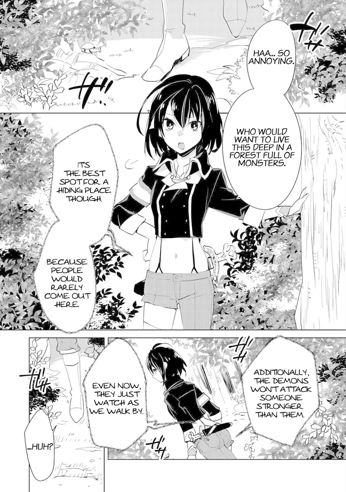 The Other World Doesn't Stand A Chance Against The Power Of Instant Death. Chapter 20 page 2 - Chapter 20: Saito Rikuto and Hayanose Aoi