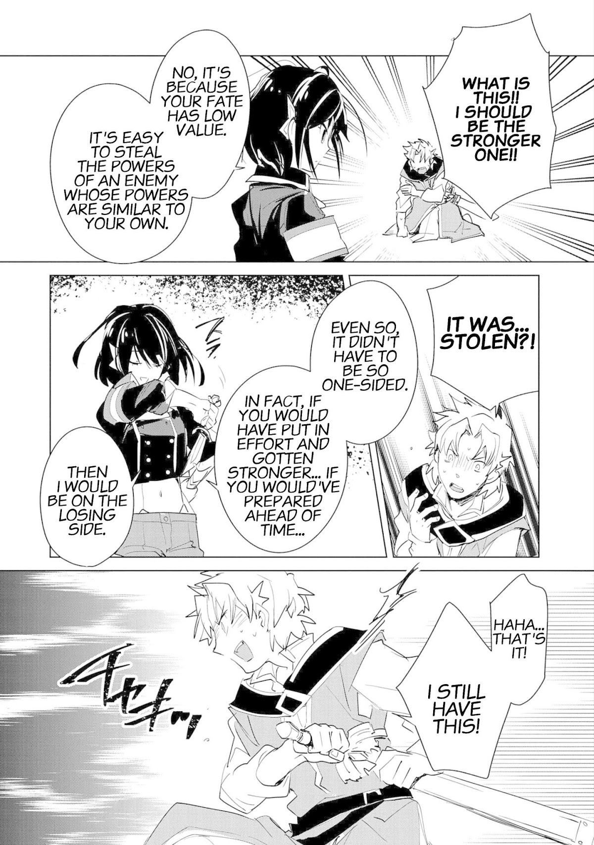 The Other World Doesn't Stand A Chance Against The Power Of Instant Death. Chapter 20 page 21 - Chapter 20: Saito Rikuto and Hayanose Aoi