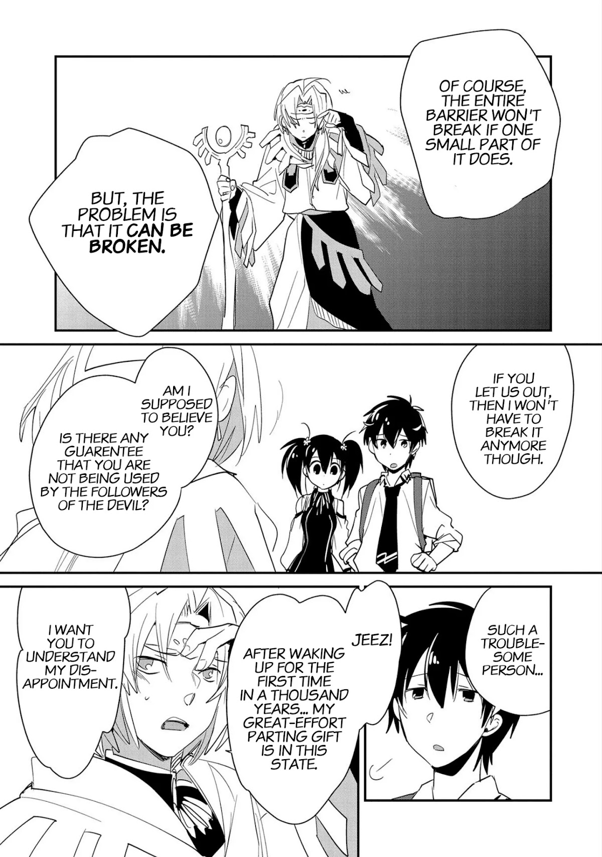 The Other World Doesn't Stand A Chance Against The Power Of Instant Death. Chapter 21 page 23 - Chapter 21: A cruel world that only rewards effort