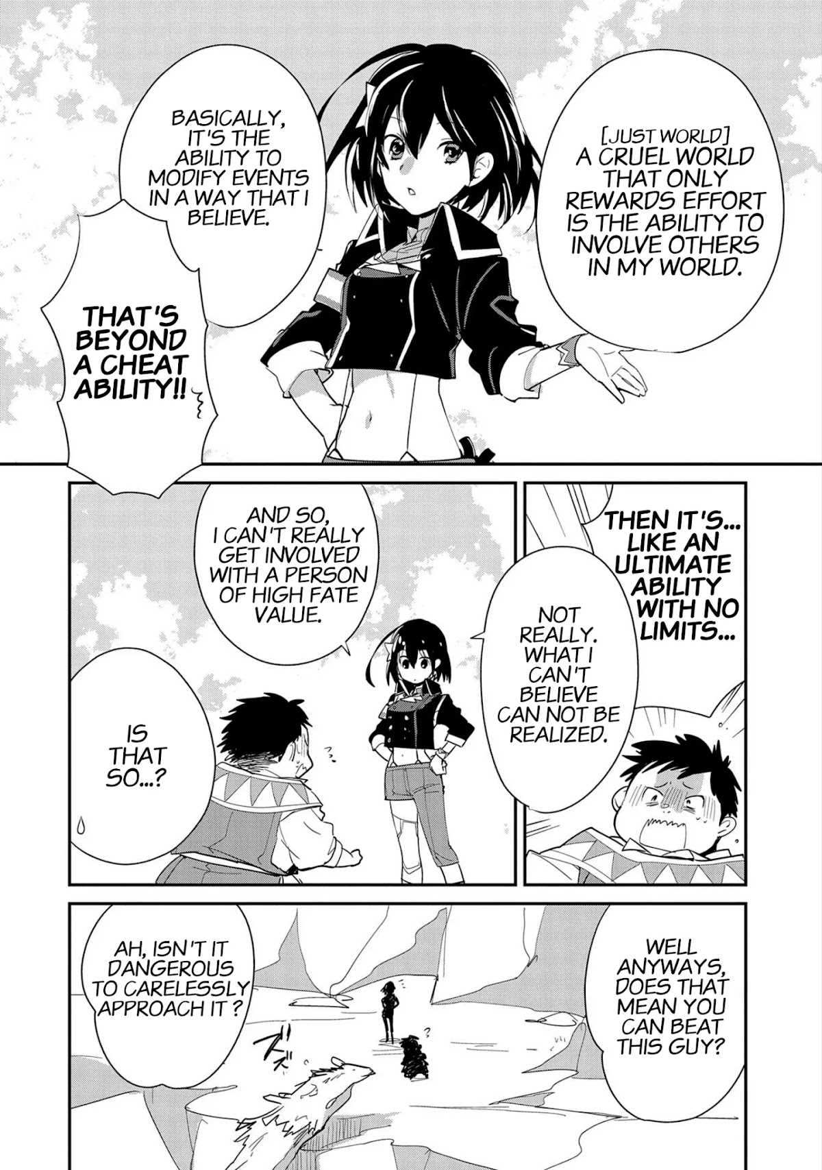 The Other World Doesn't Stand A Chance Against The Power Of Instant Death. Chapter 21 page 4 - Chapter 21: A cruel world that only rewards effort