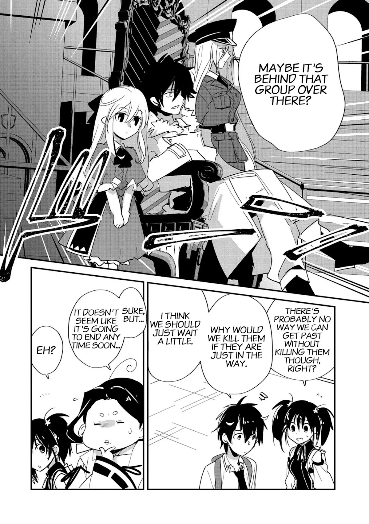 The Other World Doesn't Stand A Chance Against The Power Of Instant Death. Chapter 22 page 11 - Chapter 22: Would you mind if we pass through real quick?!