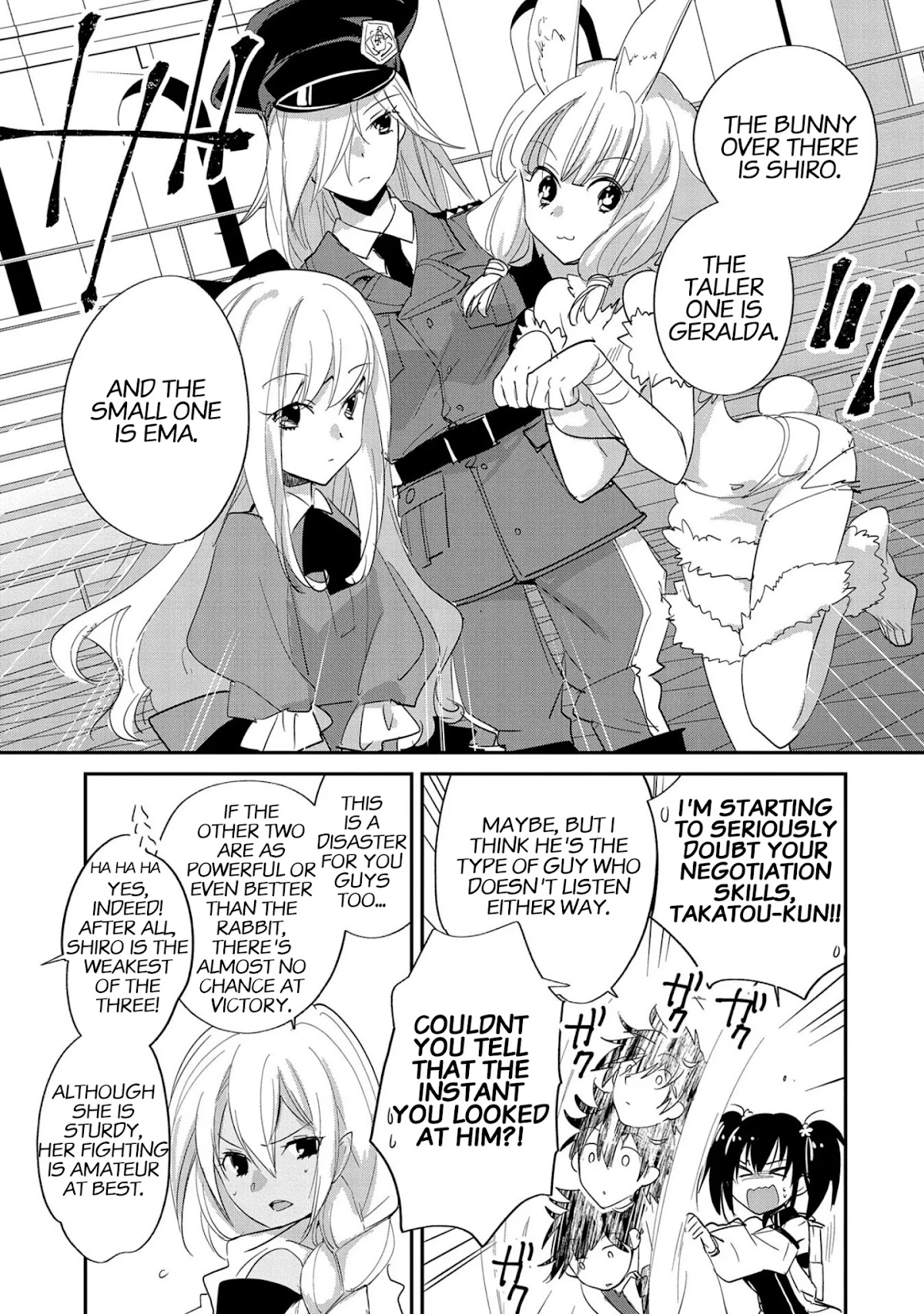 The Other World Doesn't Stand A Chance Against The Power Of Instant Death. Chapter 22 page 24 - Chapter 22: Would you mind if we pass through real quick?!