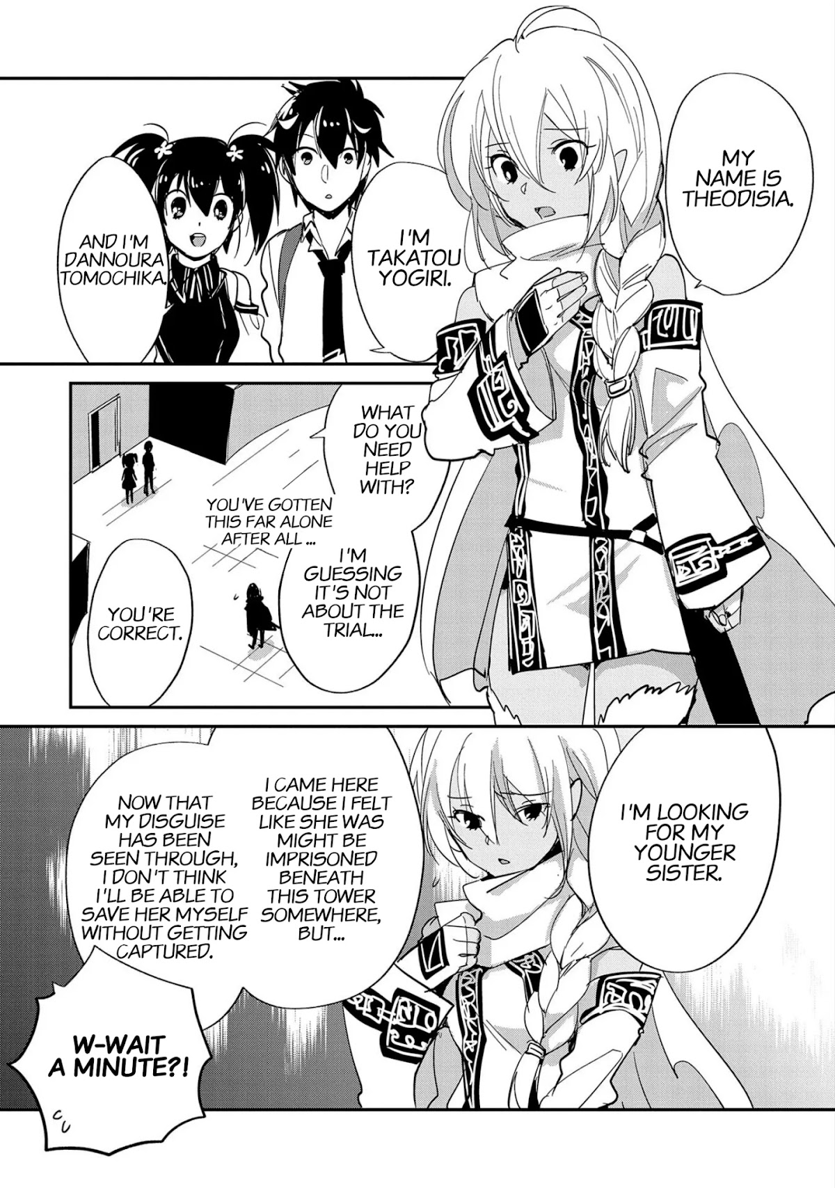 The Other World Doesn't Stand A Chance Against The Power Of Instant Death. Chapter 23 page 4 - Chapter 23: Silence in the tower