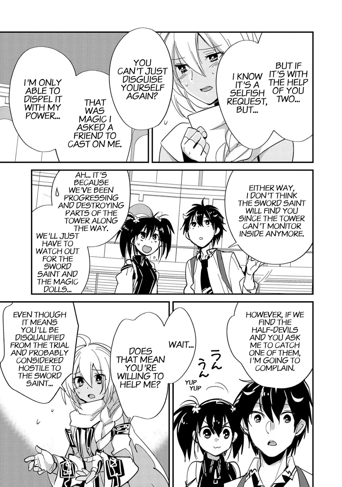 The Other World Doesn't Stand A Chance Against The Power Of Instant Death. Chapter 23 page 7 - Chapter 23: Silence in the tower