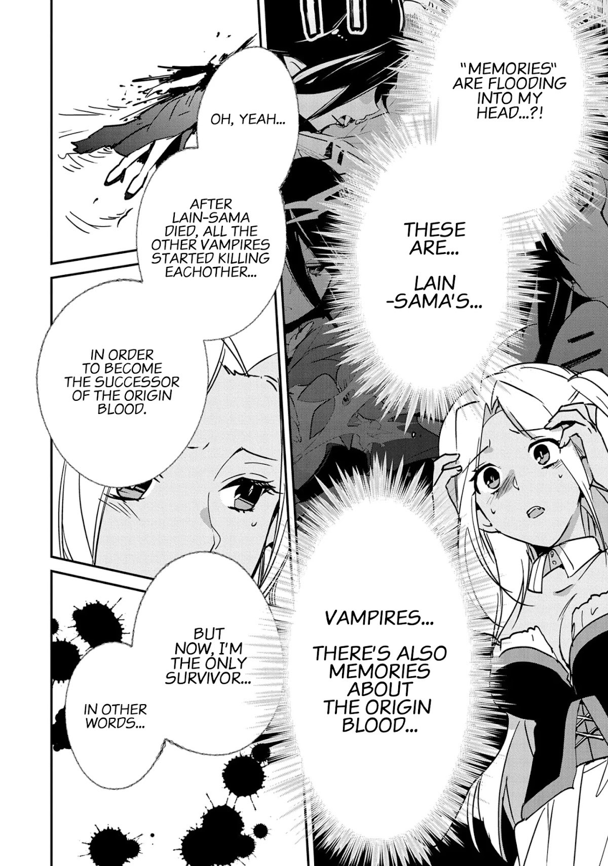 The Other World Doesn't Stand A Chance Against The Power Of Instant Death. Chapter 27 page 22 - Chapter 27: Origin Blood