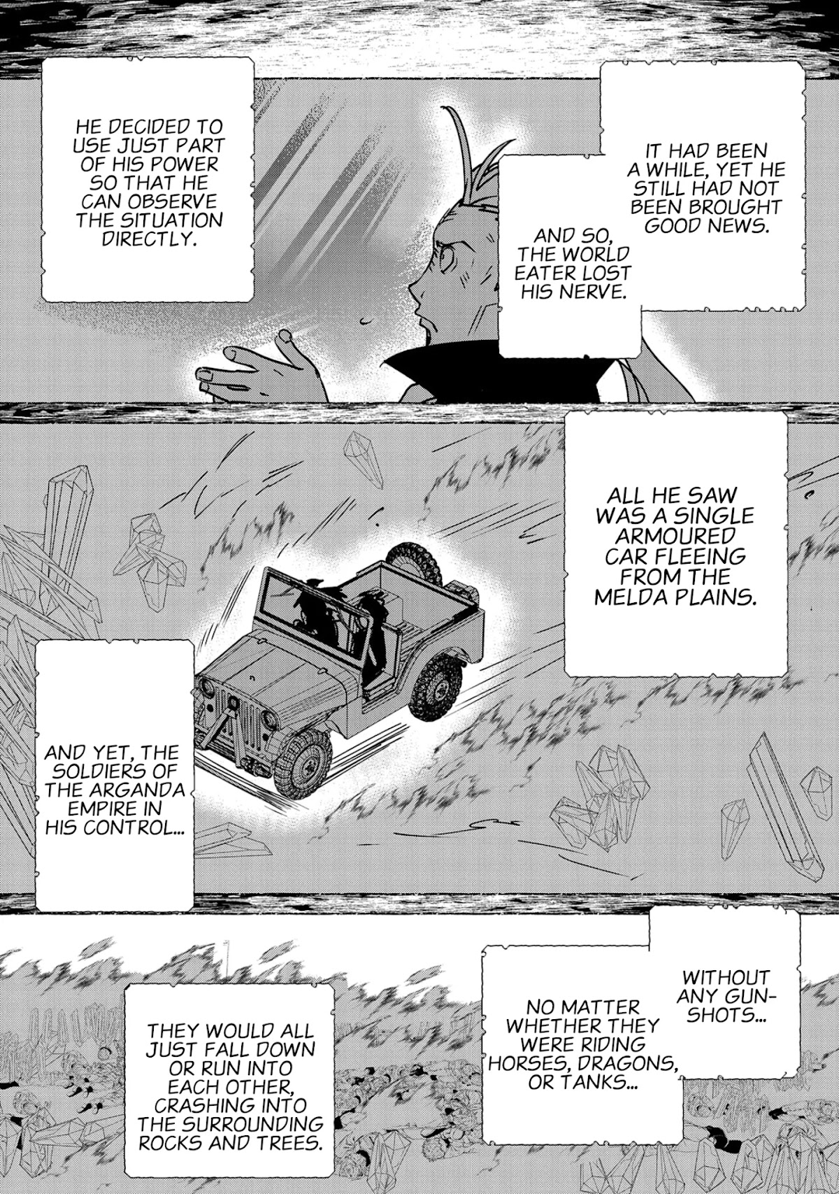 The Other World Doesn't Stand A Chance Against The Power Of Instant Death. Chapter 32 page 33 - Chapter 32: World Eaters