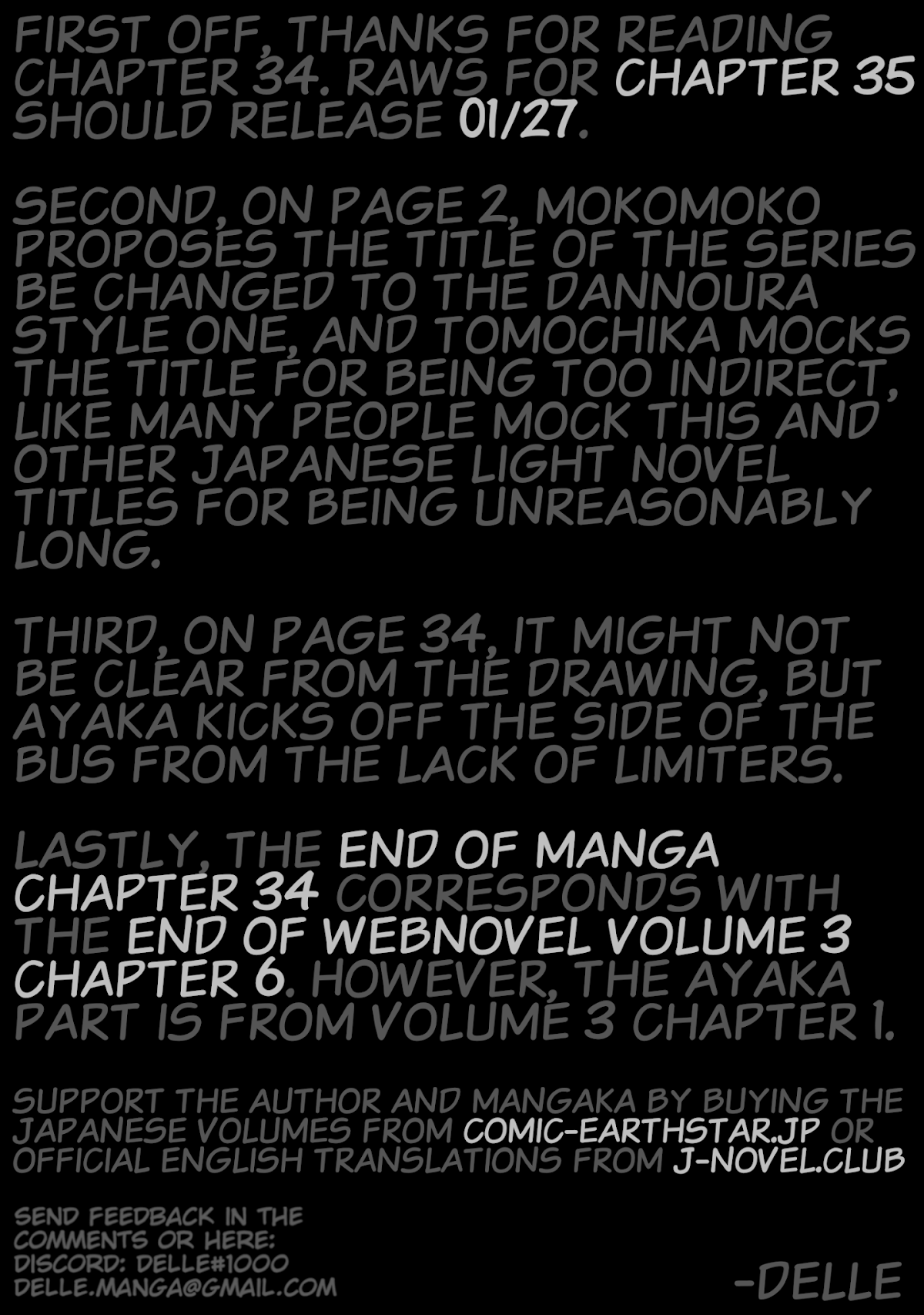 The Other World Doesn't Stand A Chance Against The Power Of Instant Death. Chapter 34 page 37 - Chapter 34: Shinozaki Ayaka