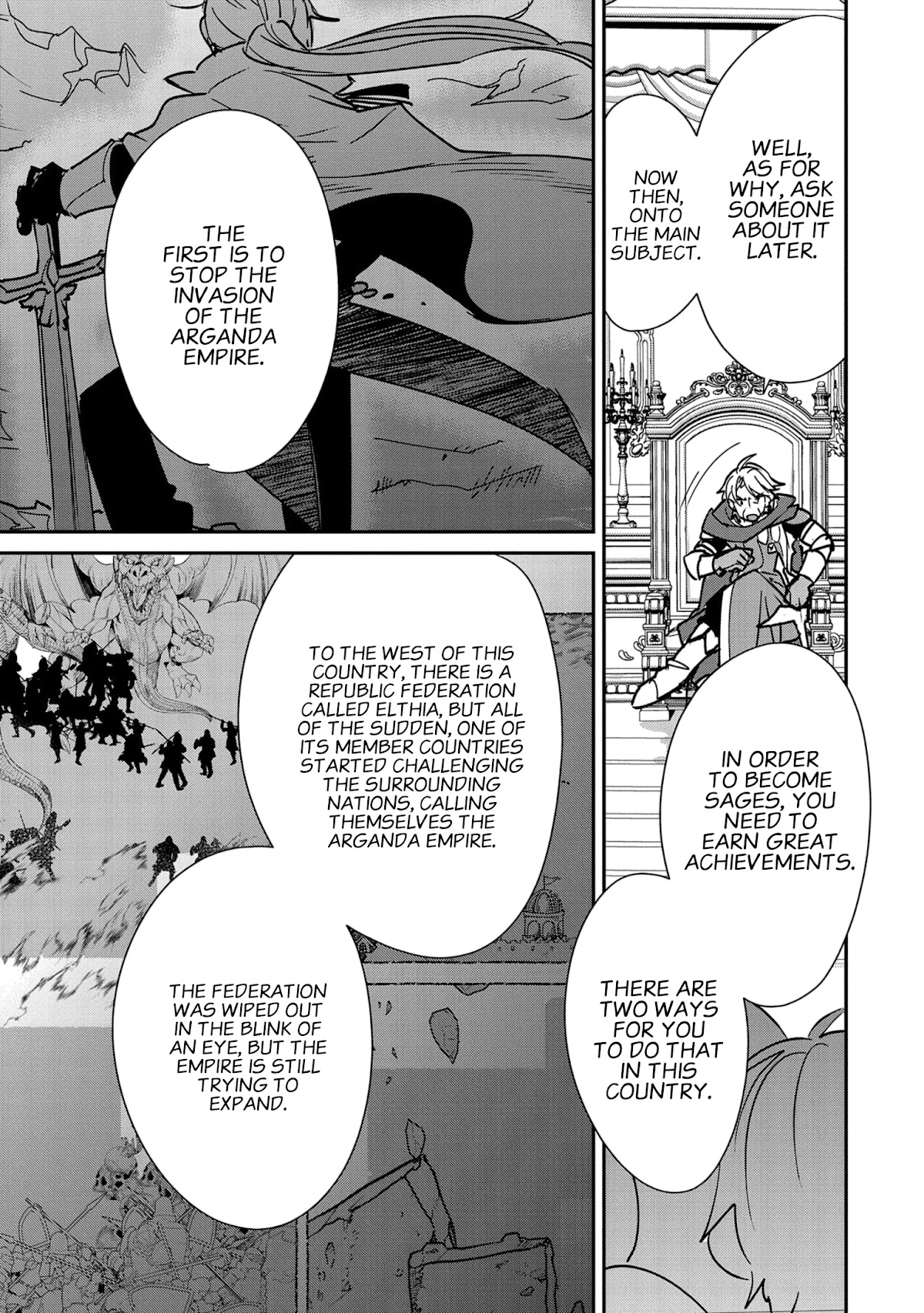 The Other World Doesn't Stand A Chance Against The Power Of Instant Death. Chapter 35 page 28 - Chapter 35: The Dragon's Blessing