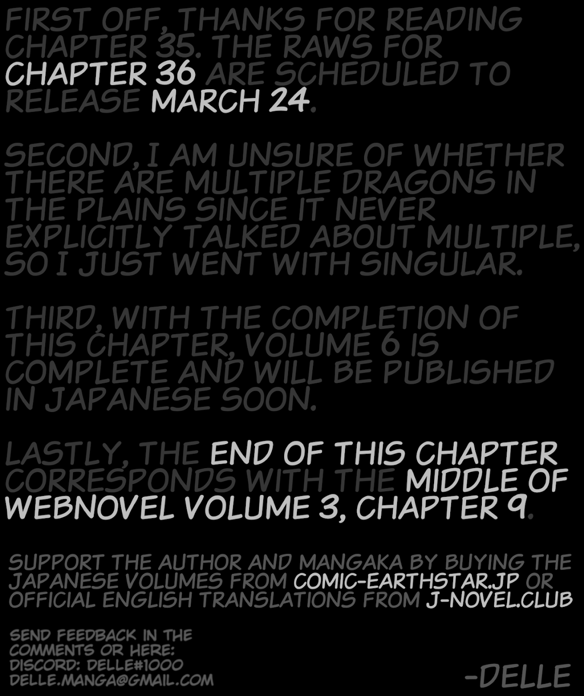 The Other World Doesn't Stand A Chance Against The Power Of Instant Death. Chapter 35 page 34 - Chapter 35: The Dragon's Blessing