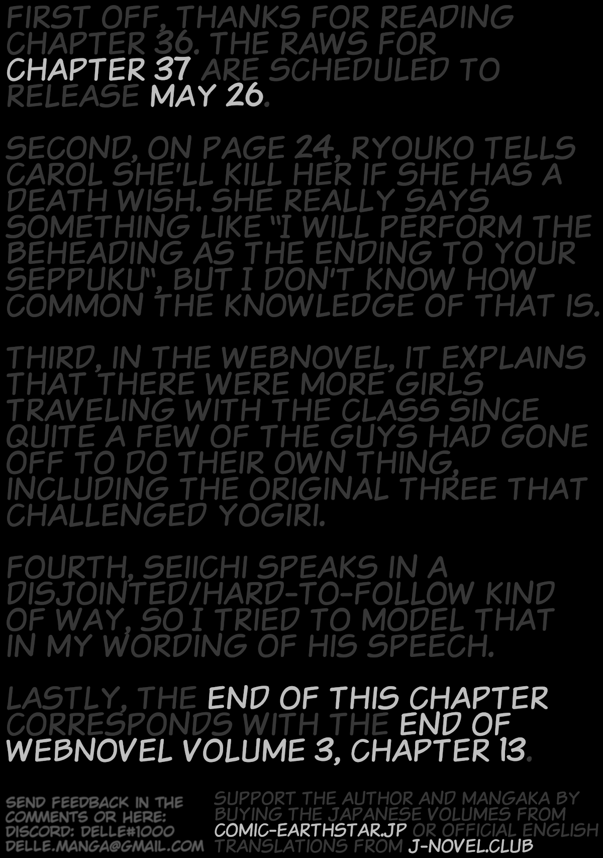 The Other World Doesn't Stand A Chance Against The Power Of Instant Death. Chapter 36 page 33 - Chapter 36: Cooperative Alliance