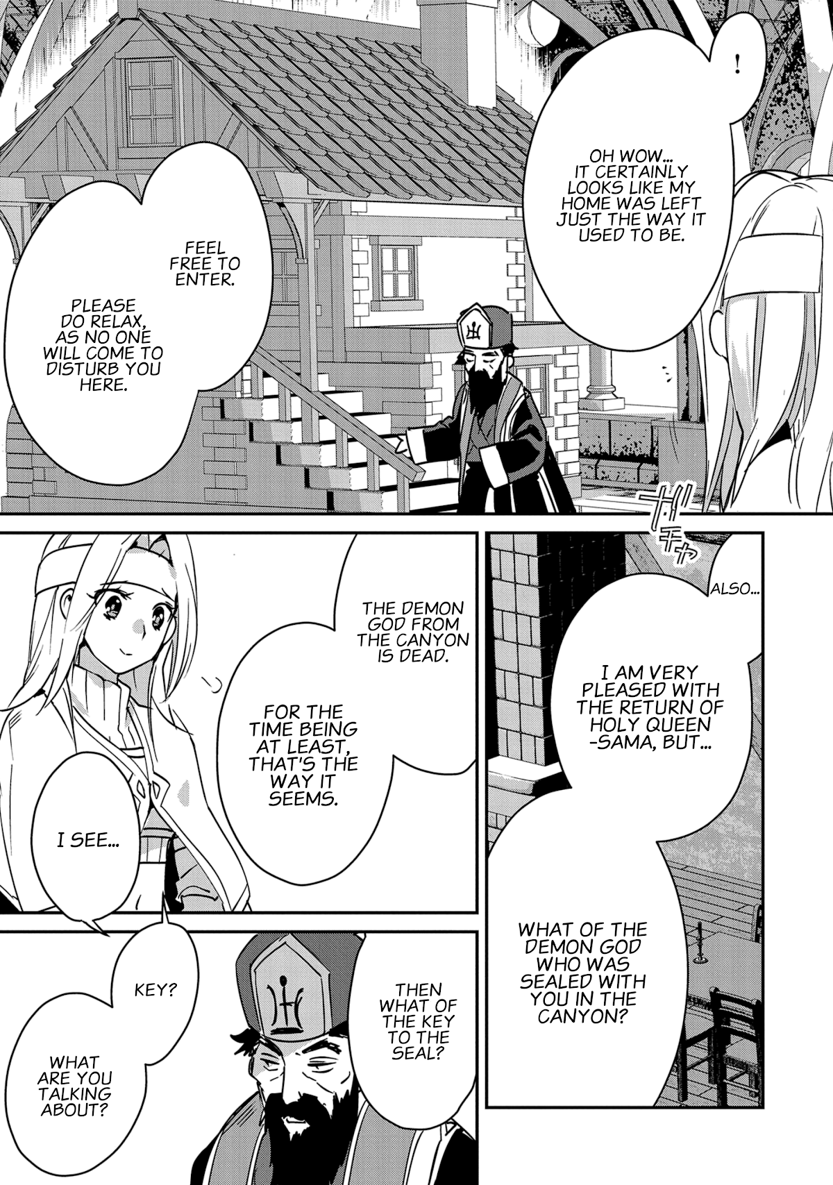 The Other World Doesn't Stand A Chance Against The Power Of Instant Death. Chapter 37 page 11 - Chapter 37: The Holy Queen's Homecoming