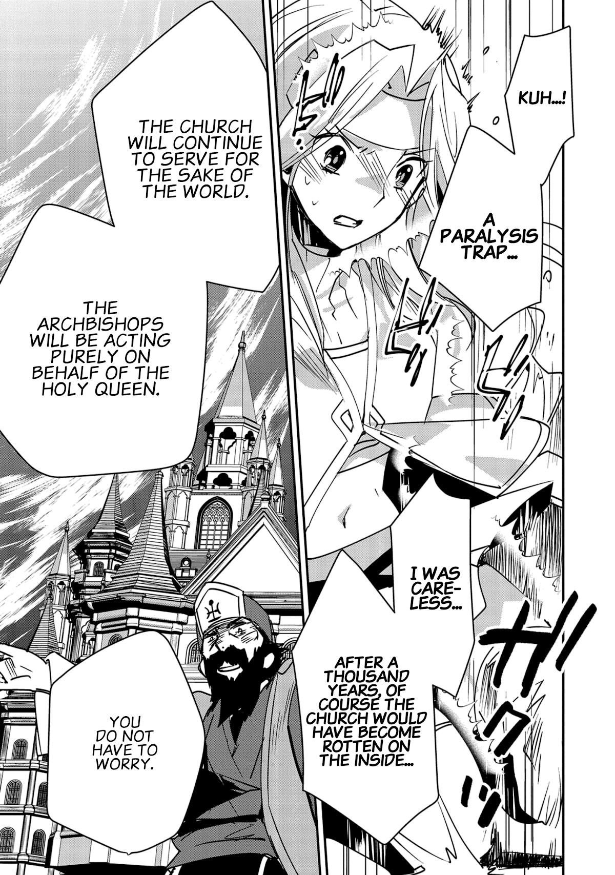 The Other World Doesn't Stand A Chance Against The Power Of Instant Death. Chapter 37 page 13 - Chapter 37: The Holy Queen's Homecoming