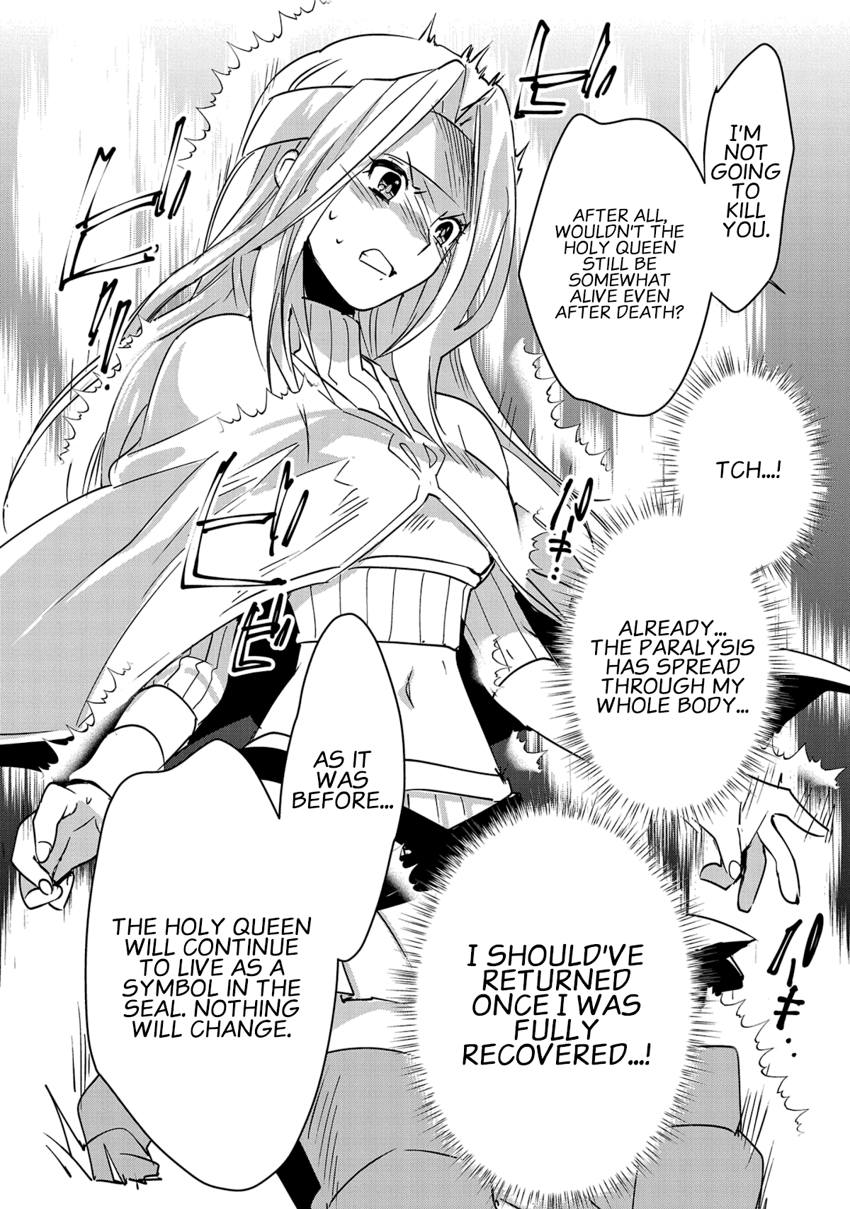 The Other World Doesn't Stand A Chance Against The Power Of Instant Death. Chapter 37 page 14 - Chapter 37: The Holy Queen's Homecoming