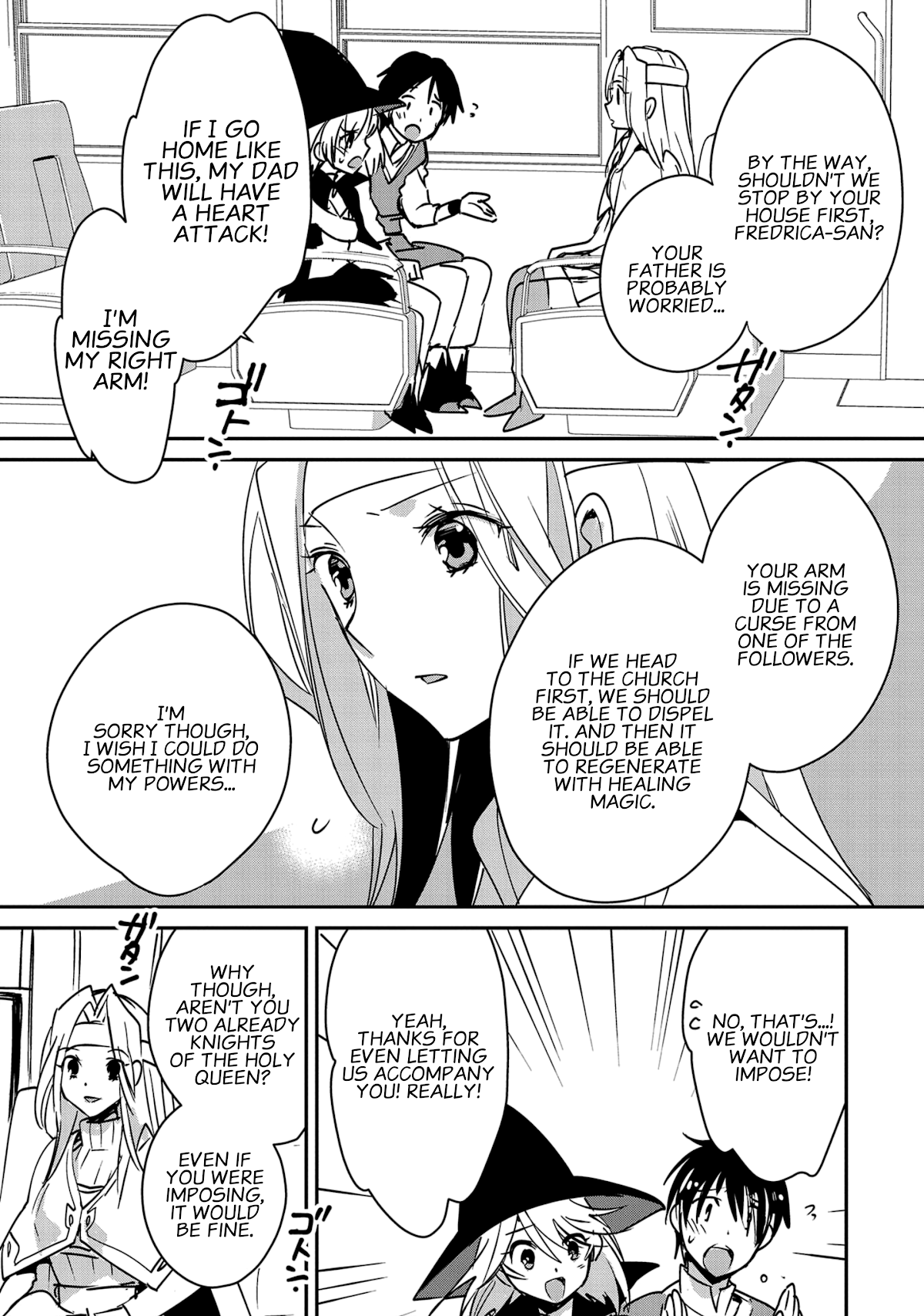 The Other World Doesn't Stand A Chance Against The Power Of Instant Death. Chapter 37 page 3 - Chapter 37: The Holy Queen's Homecoming