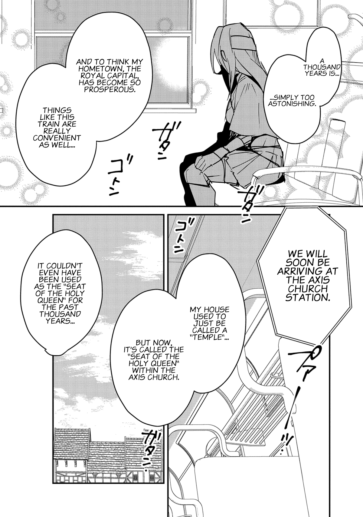 The Other World Doesn't Stand A Chance Against The Power Of Instant Death. Chapter 37 page 6 - Chapter 37: The Holy Queen's Homecoming