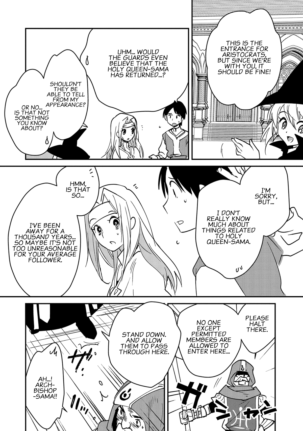 The Other World Doesn't Stand A Chance Against The Power Of Instant Death. Chapter 37 page 8 - Chapter 37: The Holy Queen's Homecoming