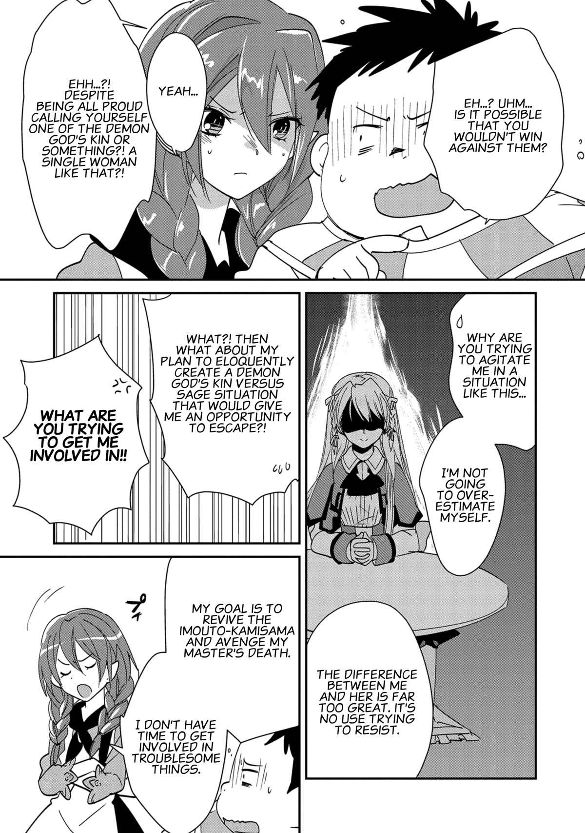 The Other World Doesn't Stand A Chance Against The Power Of Instant Death. Chapter 40 page 3 - Chapter 40: Unnecessary Things