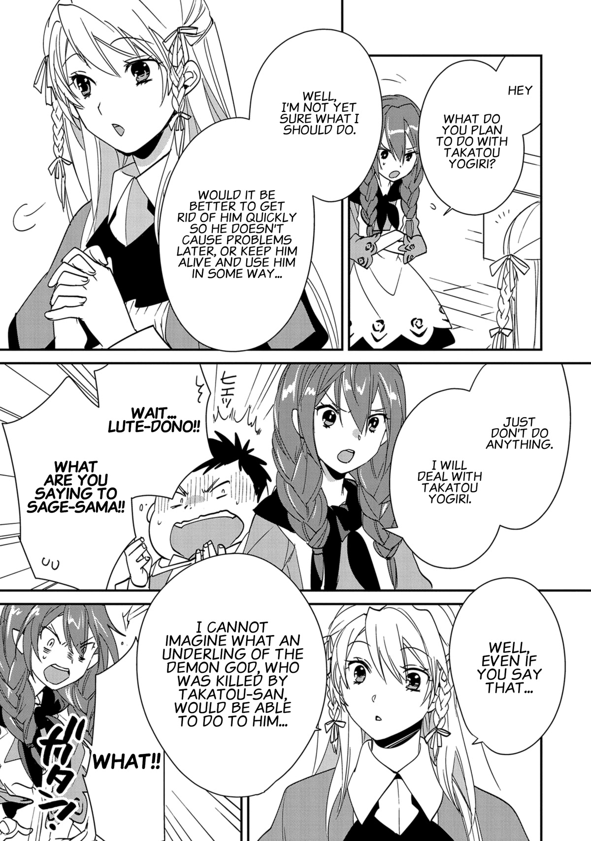The Other World Doesn't Stand A Chance Against The Power Of Instant Death. Chapter 40 page 7 - Chapter 40: Unnecessary Things